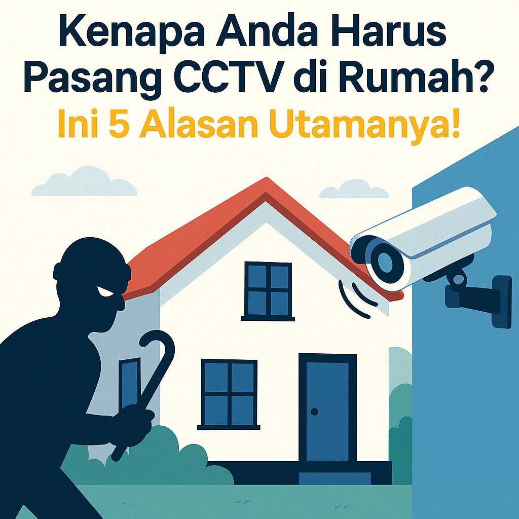 Kenapa Anda Harus Pasang CCTV di Rumah? Ini 5 Alasan Utamanya!